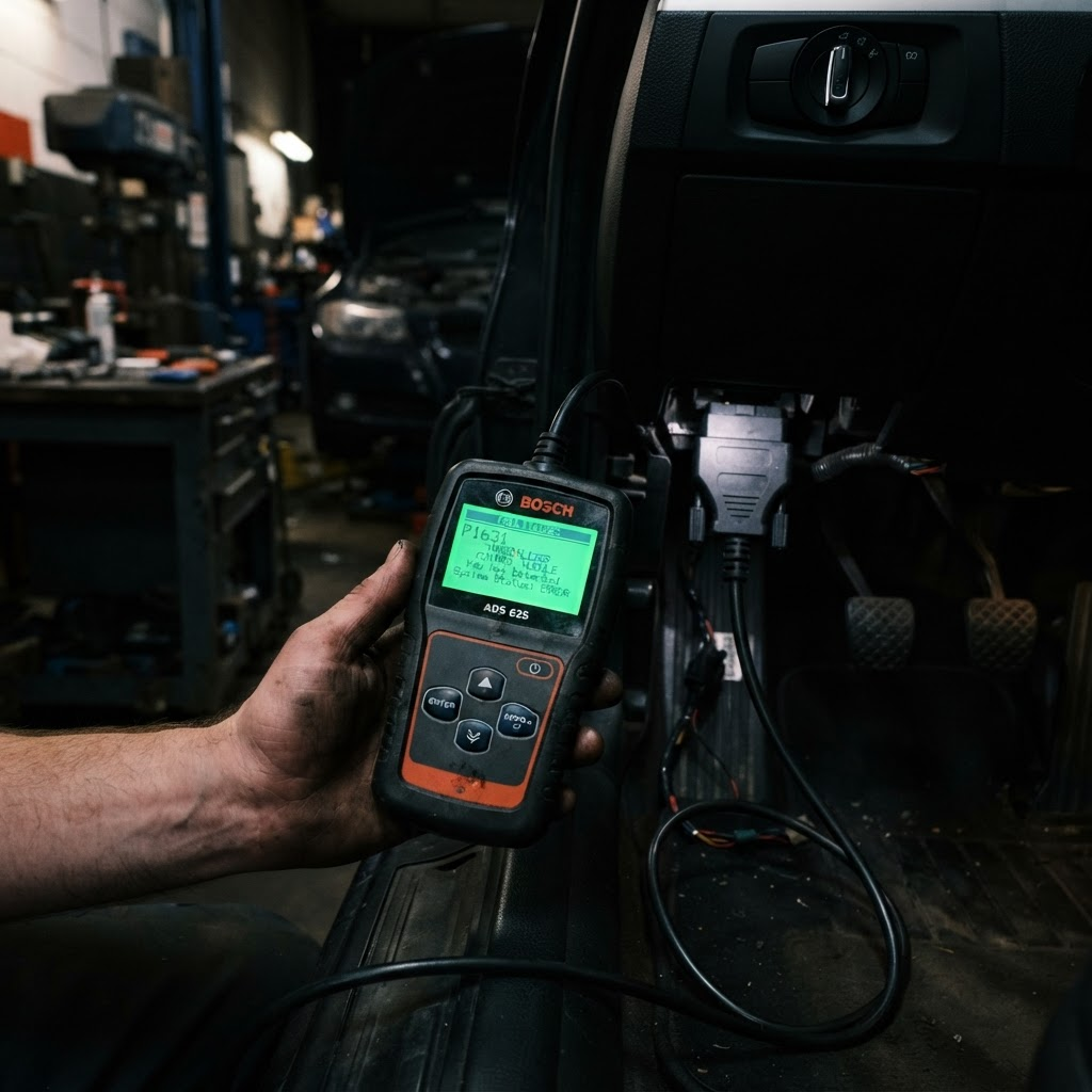 Kody błędów OBD2 w samochodach diesel – uszkodzony sterownik VP44
